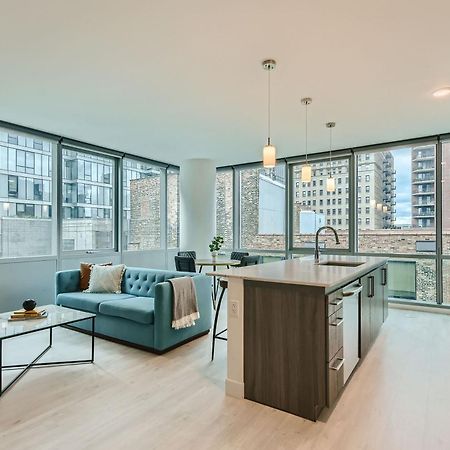 אפרטהוטל שיקגו Sentral Michigan Avenue חדר תמונה A model apartment