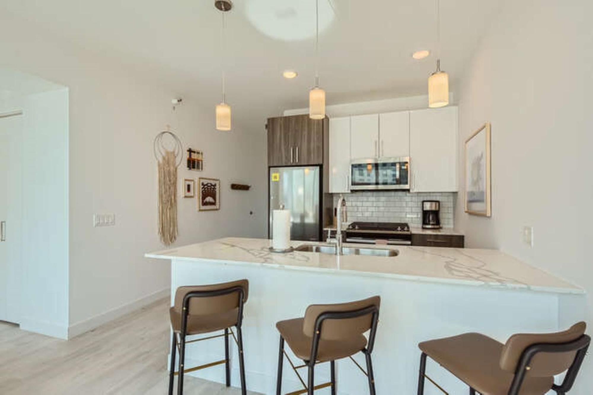 אפרטהוטל שיקגו Sentral Michigan Avenue מראה חיצוני תמונה Kitchen